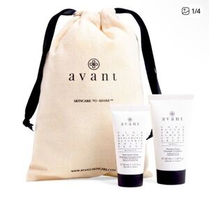 Avant Overnight Repair Skincare Set with Bag